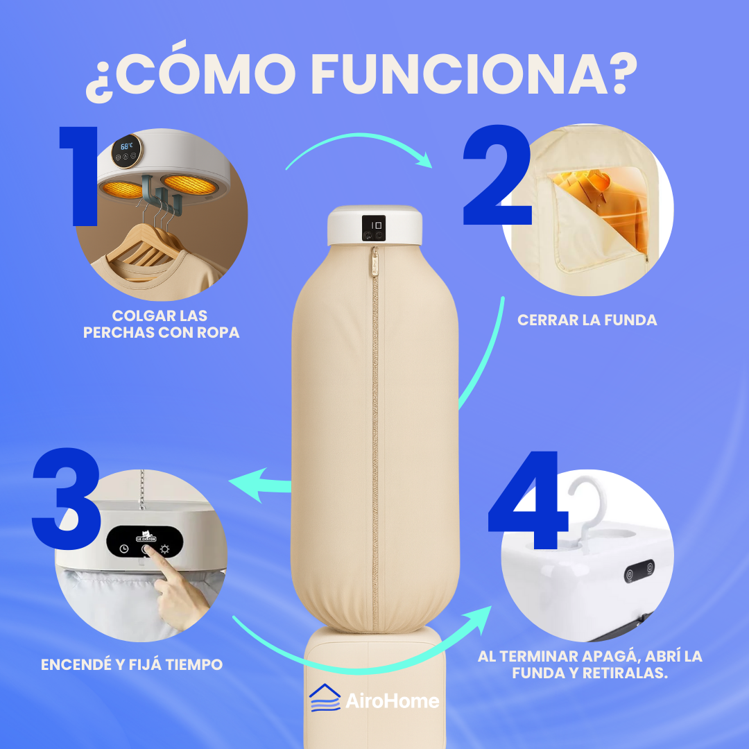 Secarropas Portátil AiroHome®